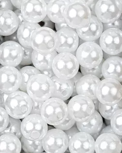 Бусы под жемчуг д.1см 100гр ~200шт арт. БЖР-112-1-48597.001