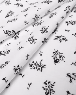 Купить Ткань для топов цвет черно-белый Штапель принт арт. ПШТ-462-1-20251.025 оптом в Алматы