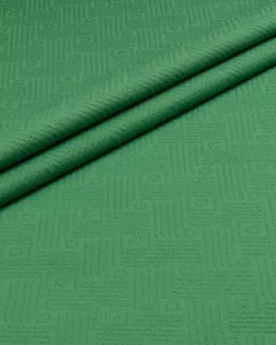 Купить Ткани для дома зеленого цвета Жаккард плед крашеный арт. ЖДП-41-8-1254.009 оптом