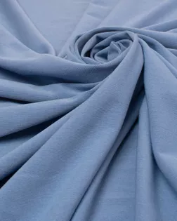 Купить Ткани для юбок цвет голубой Трикотаж-масло "Омега" арт. ТО-11-39-10995.015 оптом в Алматы