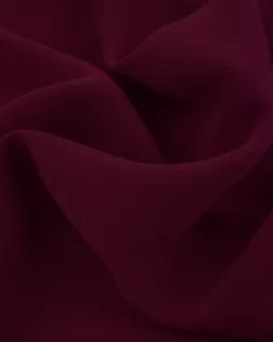 Купить Ткань для жакетов, пиджаков, жилетов цвет бордовый Костюмная креп "Барби" арт. КО-42-15-2101.012 оптом в Набережных Челнах