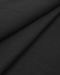 Купить Ткань трикотаж черного цвета Кашкорсе 2-х нитка (чулок) арт. ТР-12-1-20634.001 оптом в Череповце