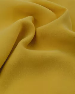 Купить Ткань для женской одежды цвет горчичный Костюмная креп "Стейси" арт. КО-106-7-20273.007 оптом в Алматы