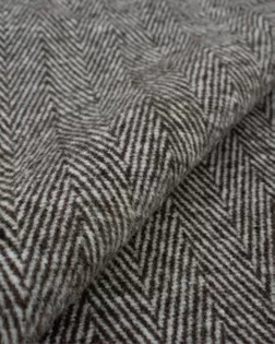 Купить Пальтовые принтованные ткани Пальтовая с начесом елочка арт. ПТ-62-1-20999.006 оптом в Алматы