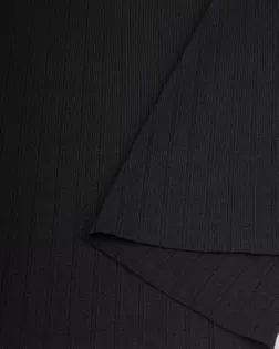 Купить Джерси для одежды черного цвета Трикотаж-лапша "Лея" арт. ТРО-1-1-20740.001 оптом в Череповце