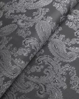 Купить Одежные ткани серого цвета из полиэстера Поливискоза жаккард D-9 арт. ПД-92-33-3861.061 оптом в Череповце
