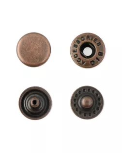 Кнопки металл Альфа д.1см (100шт) арт. КУА-12-6-34473.004