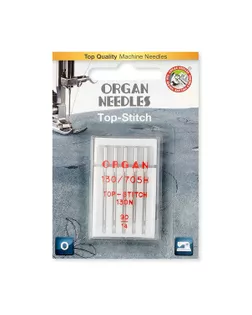 Иглы ORGAN Top-Stitch №90/14 арт. ИБО-1-1-34031