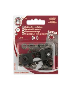 Люверсы KOH-I-NOOR р.5,5x5x10мм арт. ЛЮ-21-1-18517