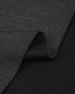 Купить Джинсовые ткани черного цвета Джинс на флисе арт. ДЖО-19-1-5374.001 оптом в Череповце