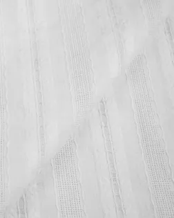 Купить Рубашечные ткани белого цвета Хлопок-мережка "Lino" арт. РБ-85-1-6010.001 оптом в Набережных Челнах