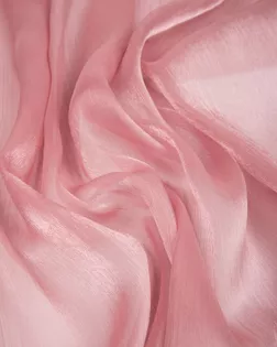 Купить Ткань органза, кристаллон розового цвета из Китая Органза-крэш Хамелеон арт. ОР-8-7-20504.007 оптом в Череповце