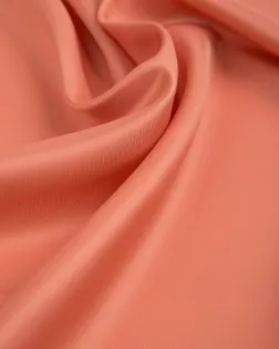 Купить Ткань для театральных костюмов цвет коралловый Поливискоза "Твил" арт. ПД-65-18-20277.014 оптом в Набережных Челнах