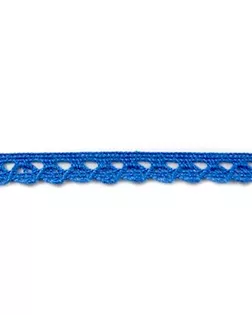 А6420 Тесьма хлопок, вязаная 1см*18,2м (синий) арт. АРС-63101-1-АРС0001040217
