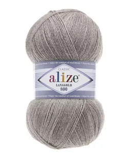 Пряжа ALIZE 'Lanagold 800' 100гр.,730м (49%шерсть, 51%акрил) (207 светло-коричневый) арт. АРС-45566-1-АРС0001051102 Пряжа ALIZE 'Lanagold 800' 100гр.,730м (49%шерсть, 51%акрил) (207 светло-коричневый) арт. АРС-45566-1-АРС0001051102