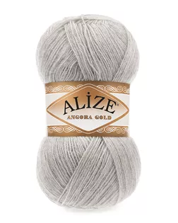 Пряжа ALIZE 'Angora Gold' 100гр. 550м (80%акр, 20%шерсть) ТУ (652 пепельный) арт. АРС-45588-1-АРС0001054277