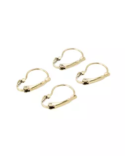 Швензы с французским замком 20*13мм, 2пары (бронза) арт. АРС-64372-1-АРС0001141527 Швензы с французским замком 20*13мм, 2пары (бронза) арт. АРС-64372-1-АРС0001141527