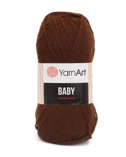 Пряжа YarnArt 'Baby' 50гр 150м (100% акрил) (1182 коричневый) арт. АРС-43812-1-АРС0001146580