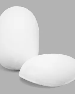 РТ-20/А Плечевые накладки обшитые реглан из твердого поролона 20*175*120мм Hobby&Pro (белый) арт. АРС-65758-1-АРС0001197643