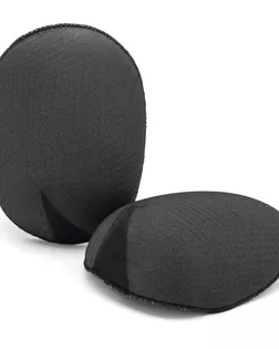 РТ-20/А Плечевые накладки обшитые реглан из твердого поролона 20*175*120мм Hobby&Pro (черный) арт. АРС-65732-1-АРС0001197644