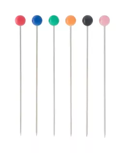 28815 Булавки портновские с цветной головкой 0,65мм/45мм, сталь/пластик, 500шт PONY арт. АРС-63987-1-АРС0001200693 28815 Булавки портновские с цветной головкой 0,65мм/45мм, сталь/пластик, 500шт PONY арт. АРС-63987-1-АРС0001200693