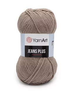 Пряжа YarnArt 'Jeans Plus' 100гр 160м (55% хлопок, 45% полиакрил) (71 коричневый) арт. АРС-46972-1-АРС0001210491