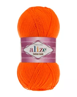 Пряжа ALIZE 'Cotton gold' (55%хлопок,45%акрил)ТУ (37 оранжевый) арт. АРС-47345-1-АРС0001226540