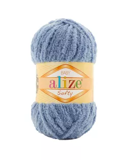 Пряжа ALIZE 'Softy' (100% микрополиэстер) (374 джинс) арт. АРС-51961-1-АРС0001226669