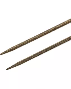 41907 Спицы вязальные прямые PERFECT 3,5 мм*35 см, дерево, 2 шт PONY арт. АРС-39030-1-АРС0001237008