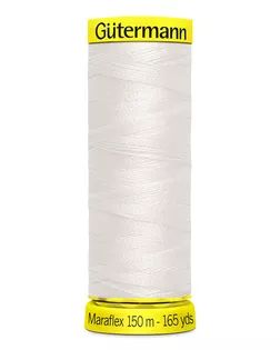 777000 Нить Maraflex для трикотажных материалов, 150м, 100% ПБТ, Gutermann (111 айвори) арт. АРС-41689-1-АРС0001249980