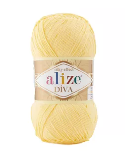 Пряжа ALIZE 'Diva' 100гр. 350м. (100% микрофибра) ТУ (187 светлый лимон) арт. АРС-51994-1-АРС0001250085 Пряжа ALIZE 'Diva' 100гр. 350м. (100% микрофибра) ТУ (187 светлый лимон) арт. АРС-51994-1-АРС0001250085