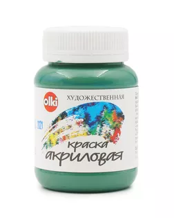 Краска акриловая художественная, 100 мл, Olki (3183 богемская зеленая) арт. АРС-52329-1-АРС0001260644