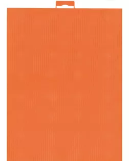 К-056 Канва пластиковая (оранжевая) 21*28 см арт. АРС-49470-1-АРС0001274432