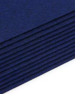 Фетр листовой жесткий, 1.0мм, 160гр, 20х30см, 12шт/упак Astra&Craft (AF869 сапфирово-синий) арт. АРС-56401-1-АРС0001278385