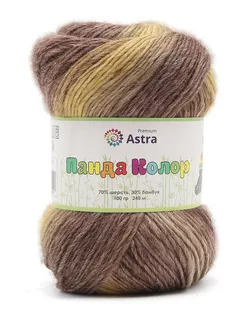 Пряжа Astra Premium 'Панда Колор' (Panda Color) 100гр 240м (70% шерсть, 30% бамбук) (02 секционный) арт. АРС-56432-1-АРС0001279478 Пряжа Astra Premium 'Панда Колор' (Panda Color) 100гр 240м (70% шерсть, 30% бамбук) (02 секционный) арт. АРС-56432-1-АРС0001279478