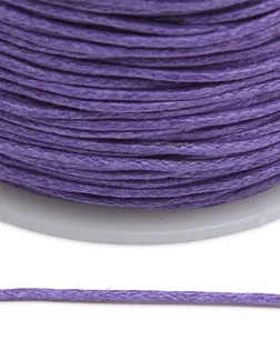 Шнур вощеный 1,0мм*100м цветной на катушке 0371-9002 (170 темно-фиолетовый) арт. АРС-57116-1-АРС0001284774