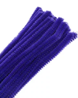 Синель-проволока, 6мм*30см, 30шт/упак, Astra&Craft (A-033 фиолетовый) арт. АРС-57719-1-АРС0001285552