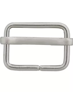 РР-26-18 Рамка-регулятор 26,5мм (32,5*24мм, d-3мм) металл, никель, 10шт арт. АРС-59738-1-АРС0001289023