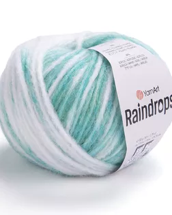 Пряжа YarnArt 'Raindrops' 50гр 115м (18% шерсть, 35% полиамид, 47% акрил) (2904 бирюзовый меланж) арт. АРС-58230-1-АРС0001290467