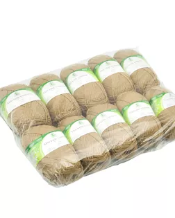 Пряжа Камтекс 'Мягкий хлопок' 100гр. 220м. (70% хлопок, 30% нейлон) (005 бежевый) арт. АРС-58629-1-АРС0001293183