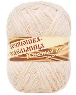 Пряжа 'Носочная добавка' 50г 200м + - 20м (100% полипропилен) (белый меланж) арт. АРС-60006-1-АРС0001296639