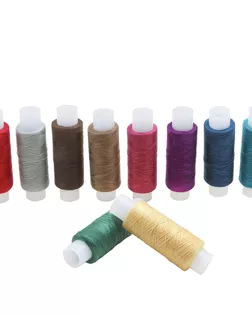 Набор швейных ниток 50/2, 200м, ассорти №34, 10шт/упак, Astra&Craft арт. АРС-60233-1-АРС0001296691