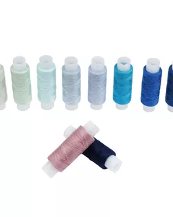 Набор швейных ниток 50/2, 200м, ассорти №46, 10шт/упак, Astra&Craft арт. АРС-60244-1-АРС0001296754