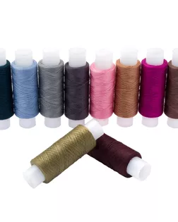 Набор швейных ниток 50/2, 200м, ассорти №48, 10шт/упак, Astra&Craft арт. АРС-60259-1-АРС0001297113