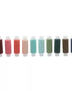 Набор швейных ниток 50/2, 200м, ассорти №51, 10шт/упак, Astra&Craft арт. АРС-60262-1-АРС0001297116