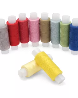 Набор швейных ниток 50/2, 200м, ассорти №62, 10шт/упак, Astra&Craft арт. АРС-60273-1-АРС0001297127