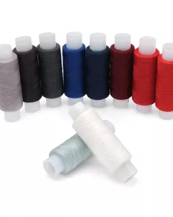 Набор швейных ниток 50/2, 200м, ассорти №65, 10шт/упак, Astra&Craft арт. АРС-60276-1-АРС0001297130