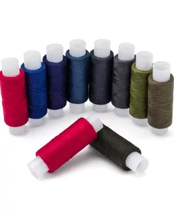 Набор швейных ниток 50/2, 200м, ассорти №88, 10шт/упак, Astra&Craft арт. АРС-60667-1-АРС0001297256