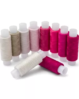 Набор швейных ниток 50/2, 200м, ассорти №90, 10шт/упак, Astra&Craft арт. АРС-60668-1-АРС0001297258