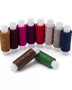 Набор швейных ниток 50/2, 200м, ассорти №98, 10шт/упак, Astra&Craft арт. АРС-60676-1-АРС0001297282